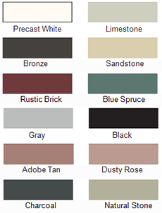 Dow Corning Silicone Color Chart
