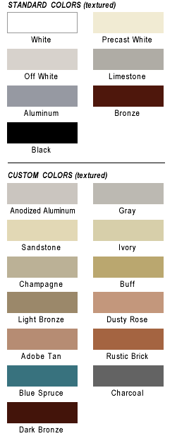 Spectrem 1 Color Chart